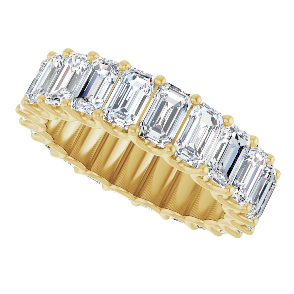 14K Yellow Gold 6 5/8 CTW Lab-Grown Diamond Eternity Band