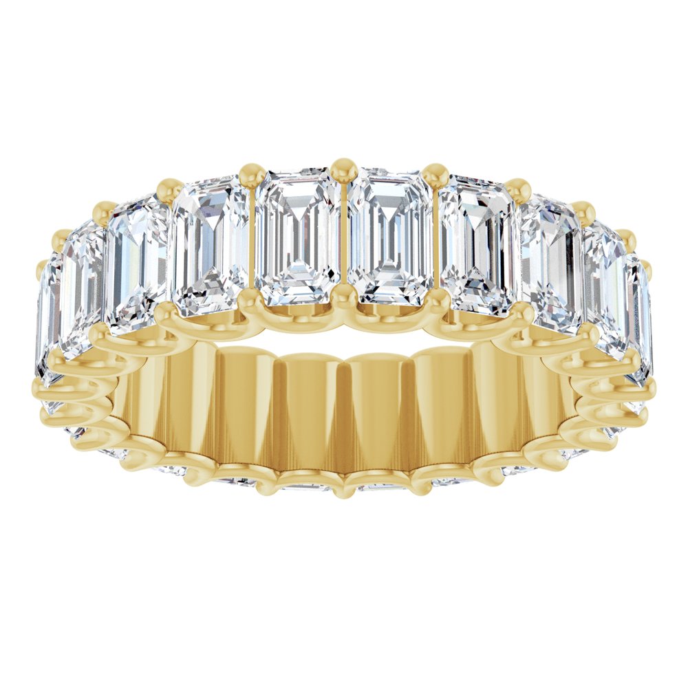 14K Yellow Gold 6 5/8 CTW Lab-Grown Diamond Eternity Band