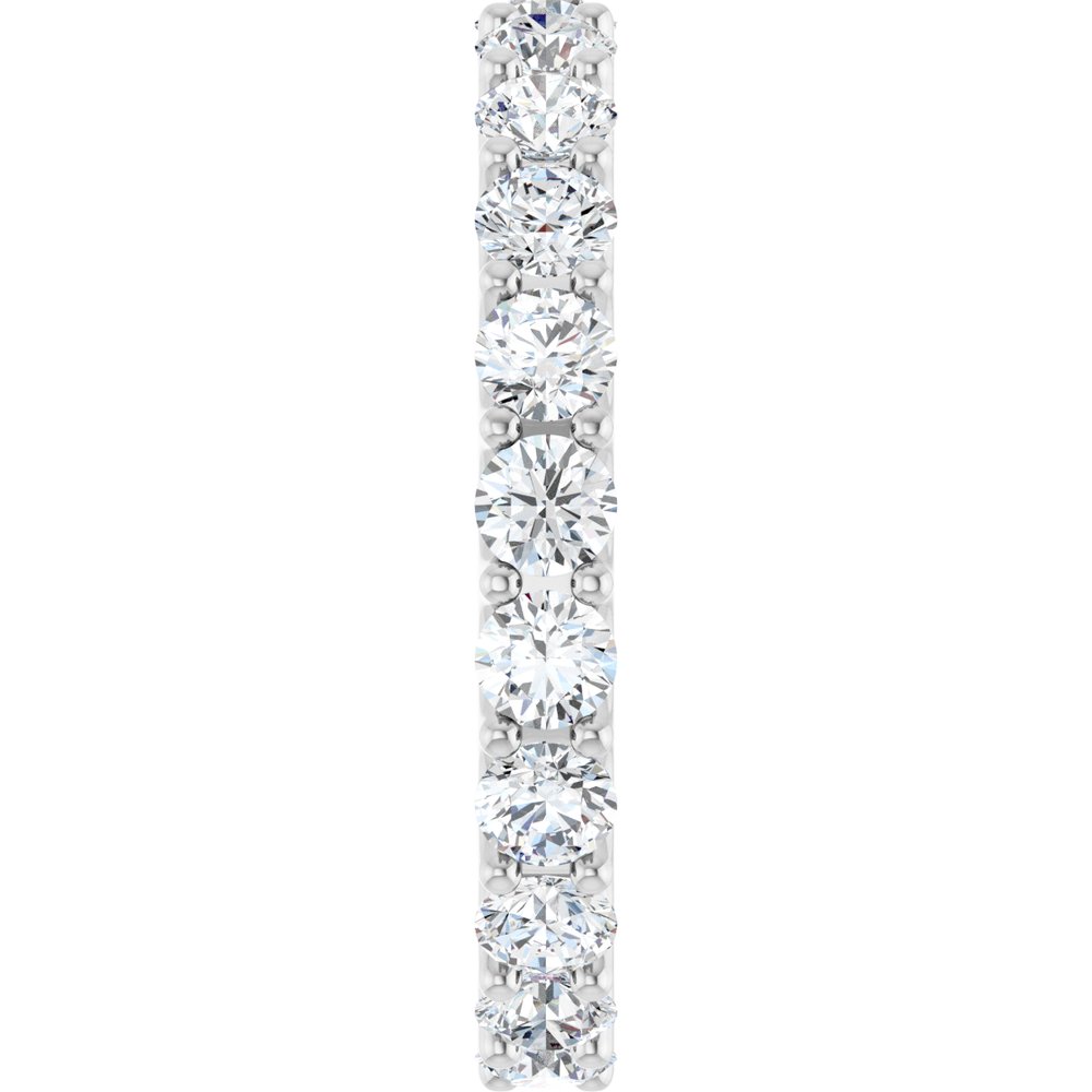 14K White Gold 1 7/8 CTW Lab-Grown Diamond Eternity Band Size 6