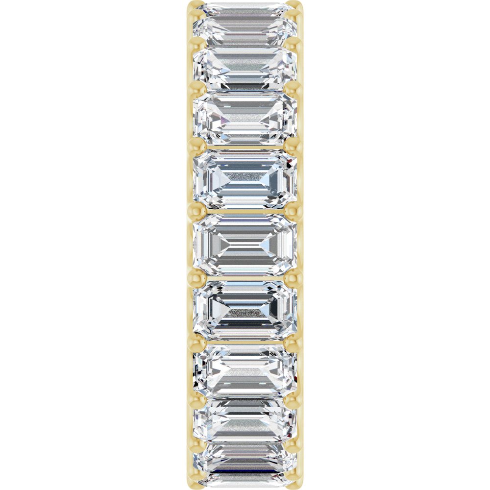 14K Yellow Gold 6 5/8 CTW Lab-Grown Diamond Eternity Band