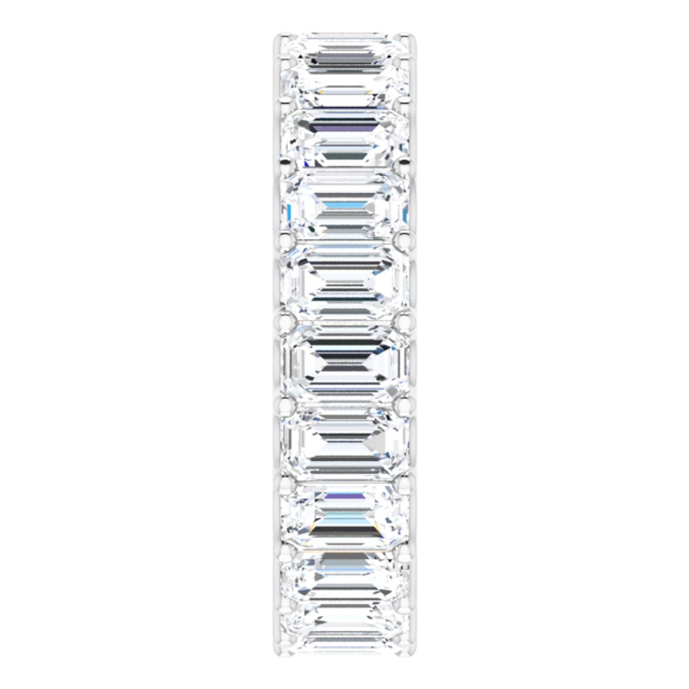 14K White Gold 7 1/8 CTW Lab-Grown Diamond Eternity Band