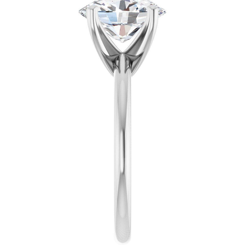 14K White Gold 2 1/2 CTW Lab-Grown Diamond Engagement Ring