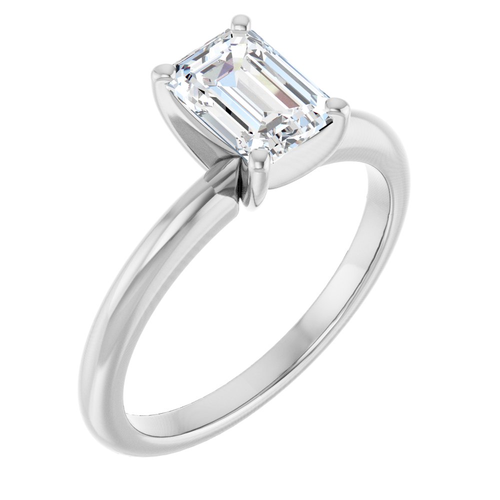 14K White Gold 1 1/4 CTW Lab-Grown Diamond Engagement Ring