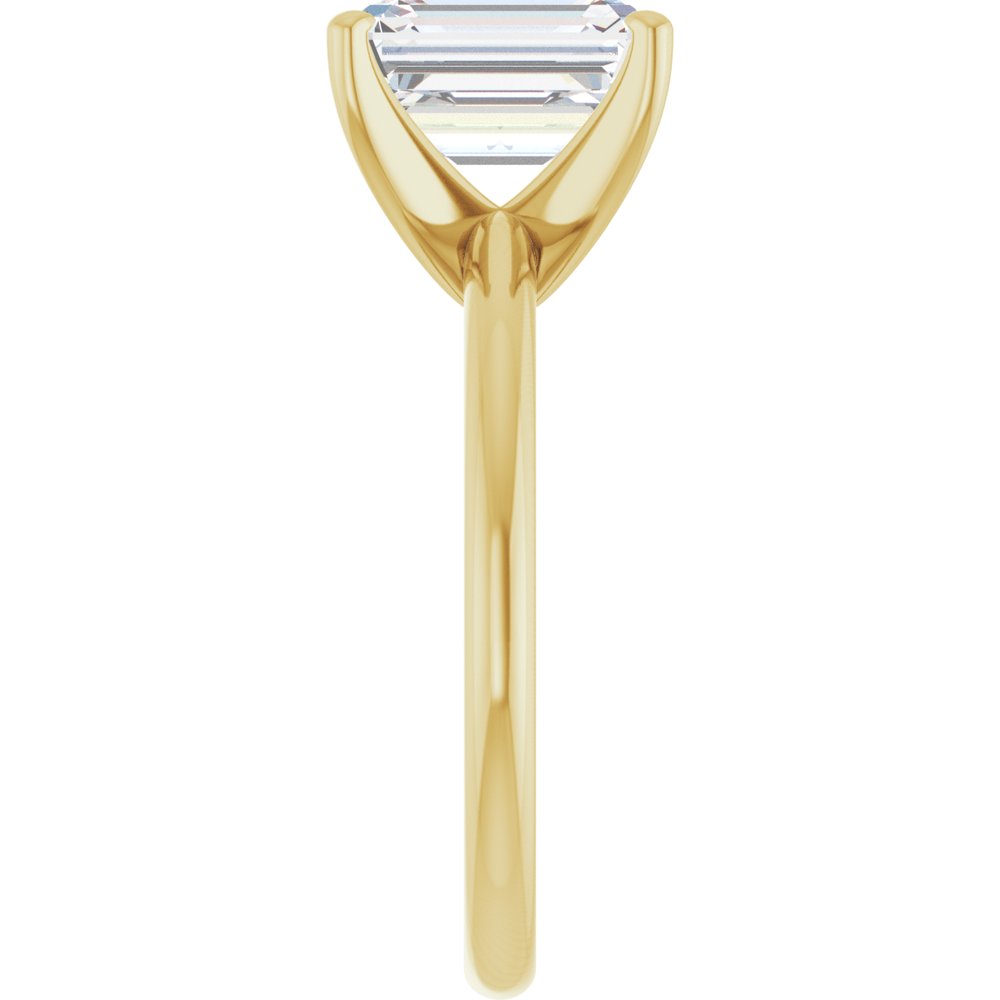 14K Yellow Gold 2 1/2 CTW Lab-Grown Diamond Engagement Ring