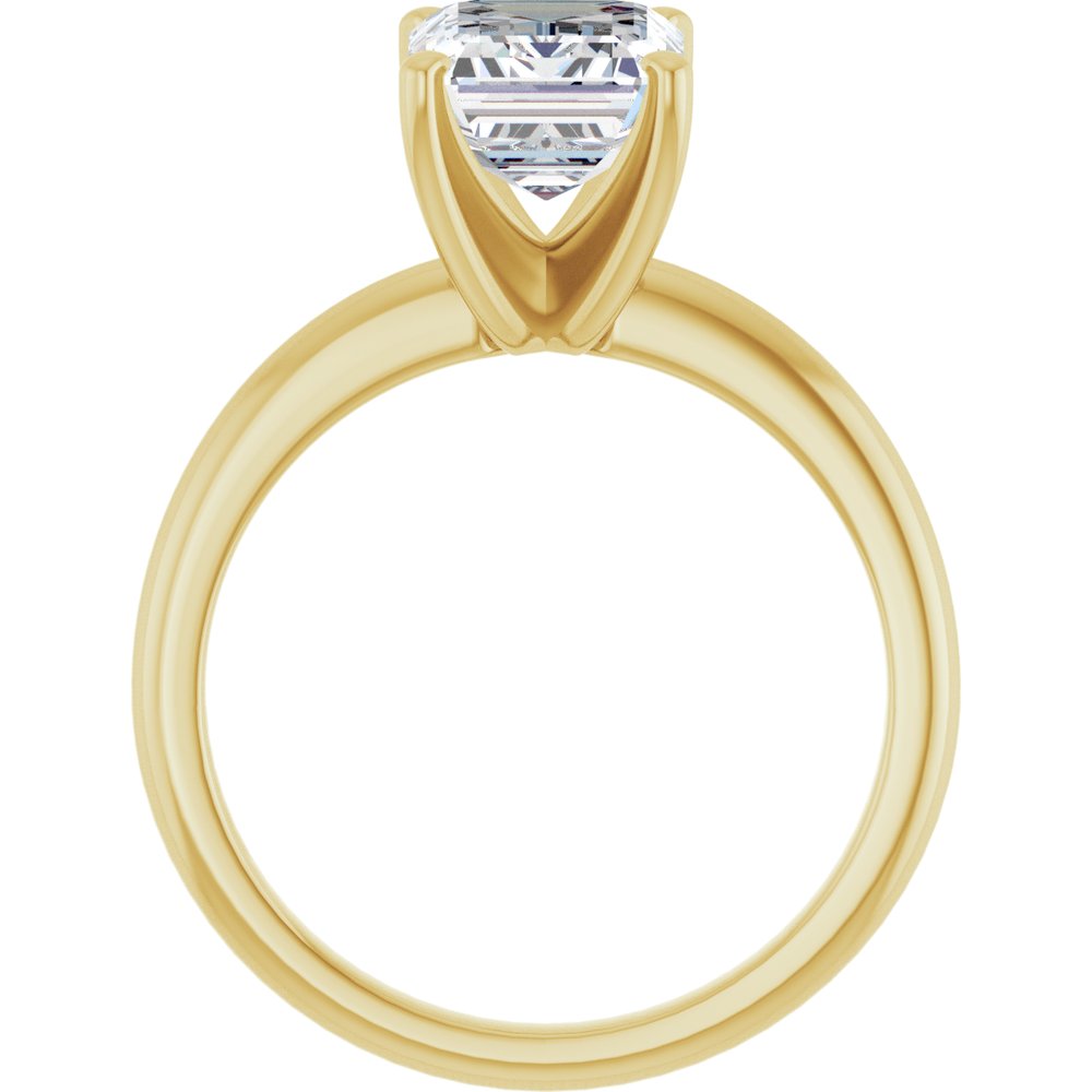 14K Yellow Gold 2 1/2 CTW Lab-Grown Diamond Engagement Ring