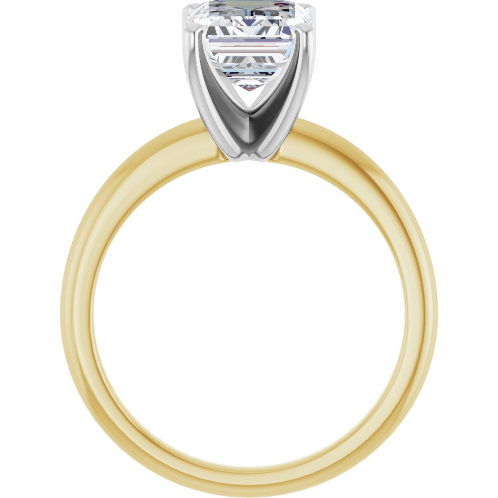 14K Yellow/White Gold 2 1/2 CTW Lab-Grown Diamond Engagement Ring