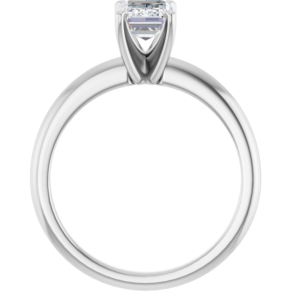 14K White Gold 1 1/4 CTW Lab-Grown Diamond Engagement Ring
