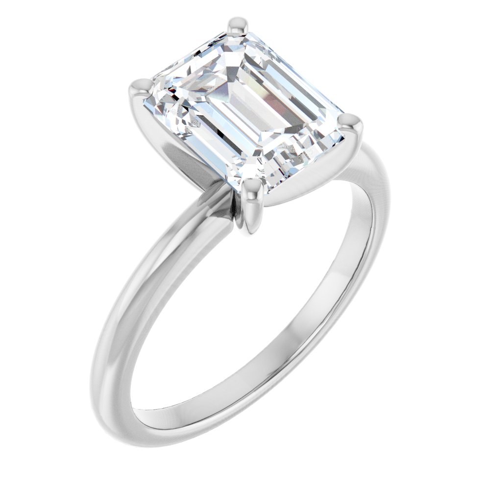 14K White Gold 2 1/2 CTW Lab-Grown Diamond Engagement Ring