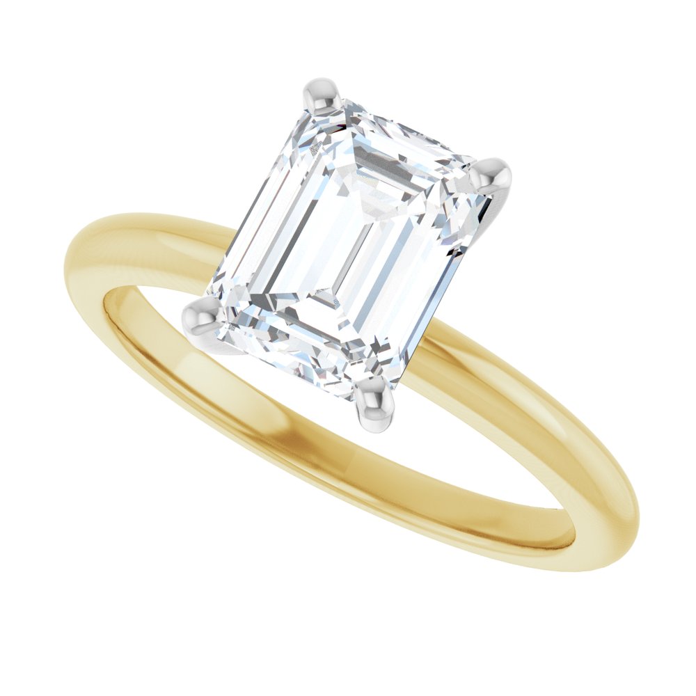 14K Yellow/White Gold 1 3/4 CTW Lab-Grown Diamond Engagement Ring