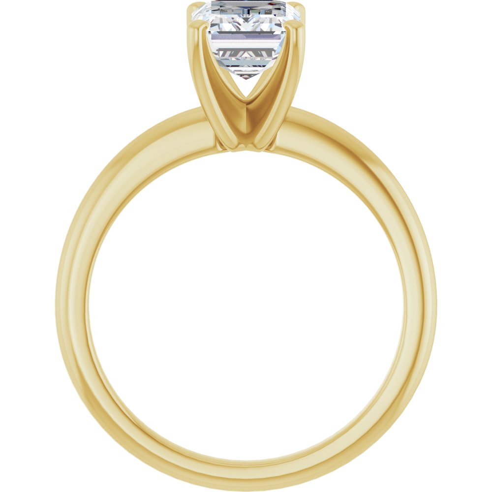 14K Yellow Gold 1 3/4 CTW Lab-Grown Diamond Engagement Ring