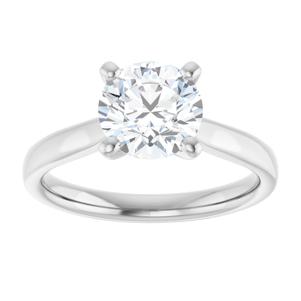 14K White Gold 1 1/2 CTW Lab-Grown Diamond Engagement Ring