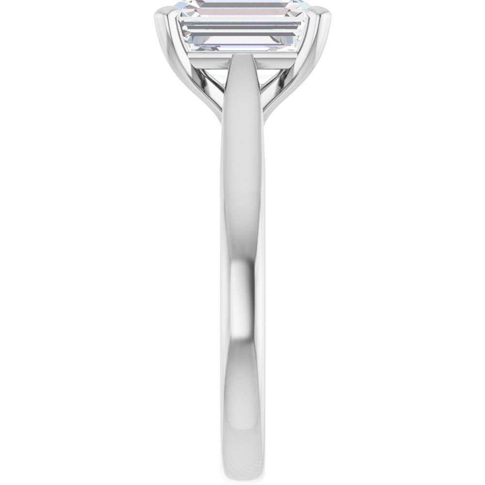 14K White Gold 2 1/2 CTW Lab-Grown Diamond Engagement Ring