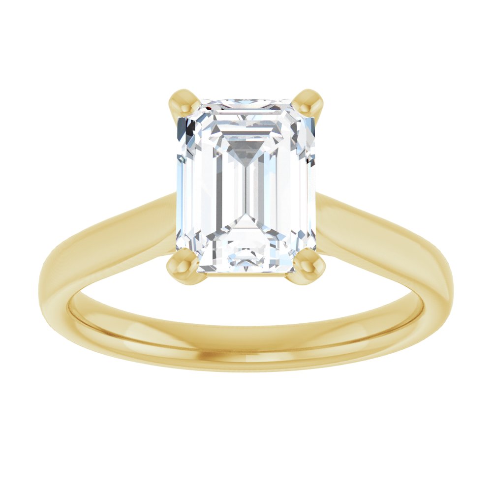 14K Yellow Gold 1 3/4 CTW Lab-Grown Diamond Engagement Ring