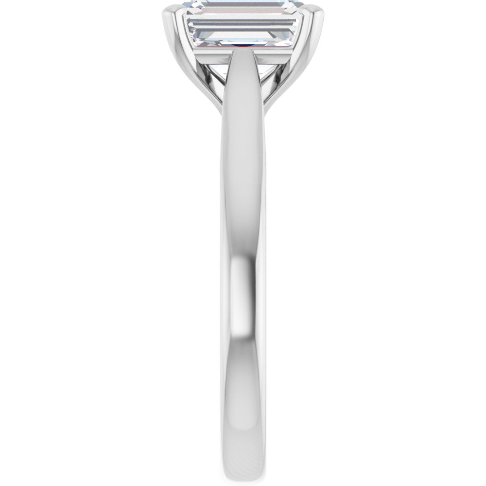 14K White Gold 1 3/4 CTW Lab-Grown Diamond Engagement Ring