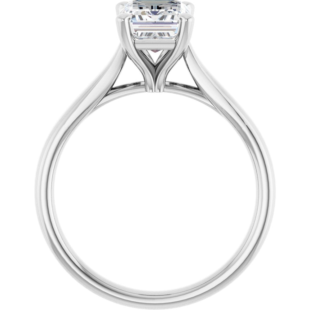 14K White Gold 1 3/4 CTW Lab-Grown Diamond Engagement Ring