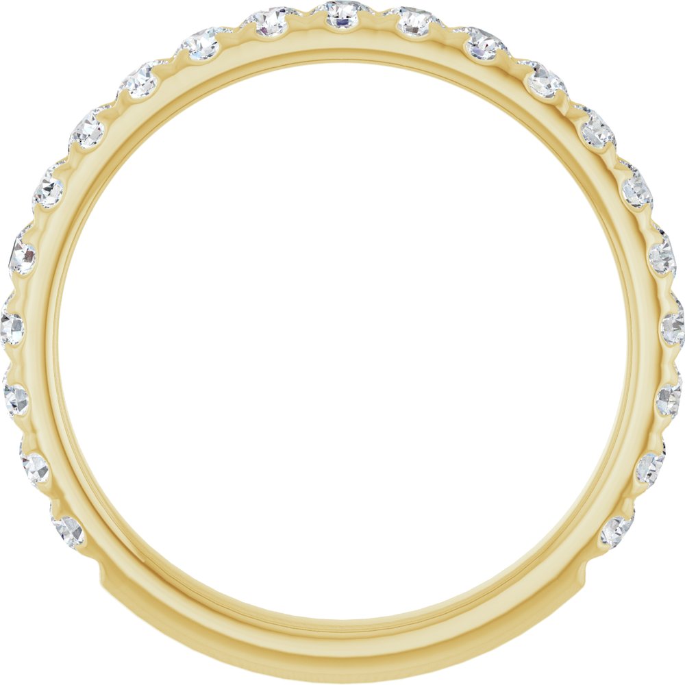 14K Yellow Gold 1/2 CTW Natural Diamond Anniversary Band
