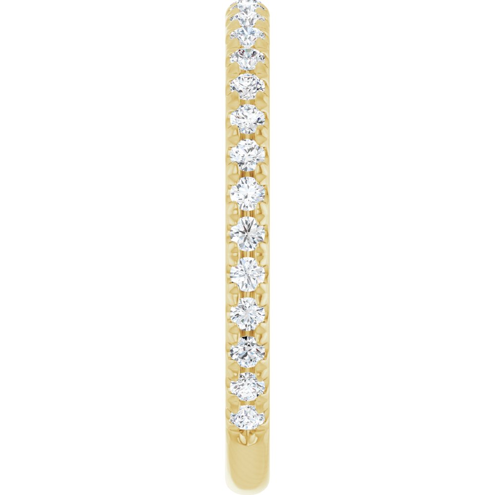 14K Yellow Gold 3/8 CTW Lab-Grown Diamond Anniversary Band