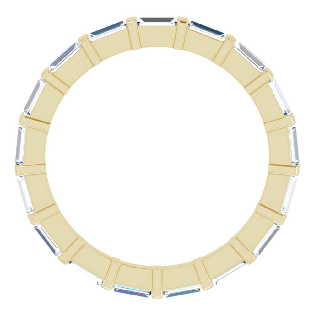14K Yellow 5/8 CTW Diamond Eternity Band