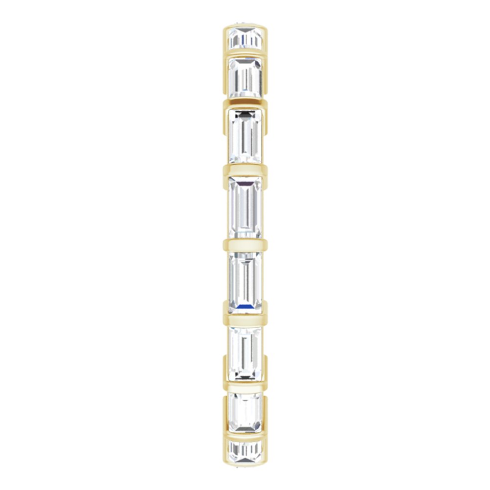 14K Yellow 3/4 CTW Natural Diamond Eternity Band