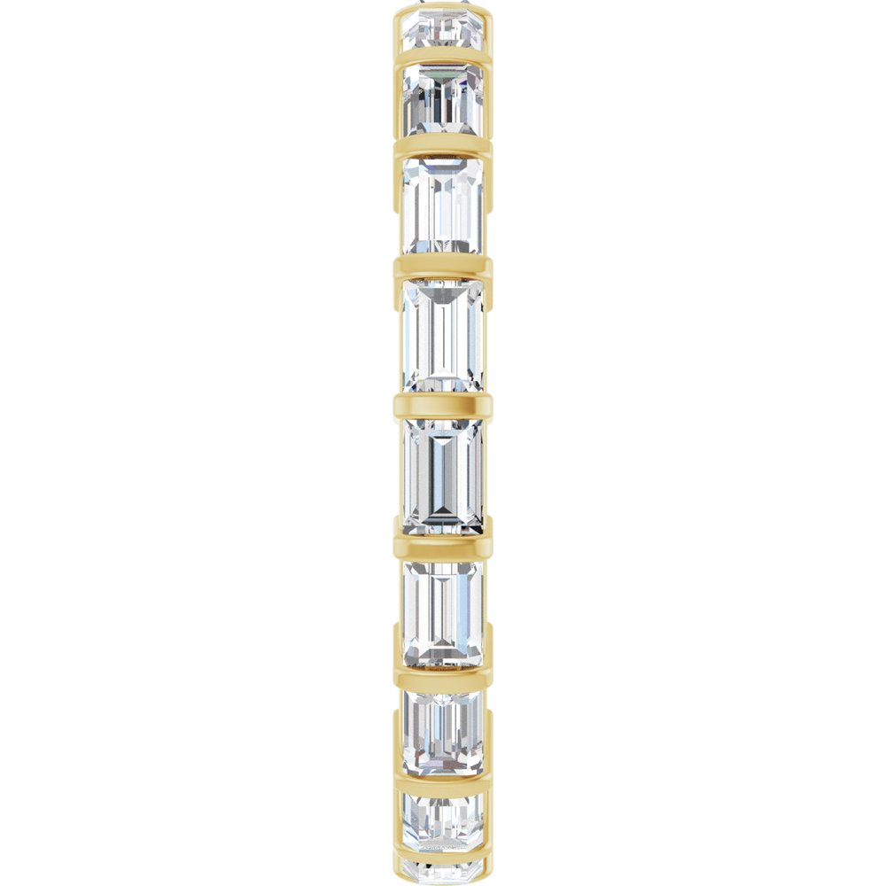 14K Yellow 1 1/2 CTW Lab-Grown Diamond Eternity Band