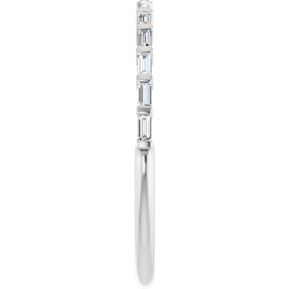 14K White Gold 1/5 CTW Natural Diamond Anniversary Band