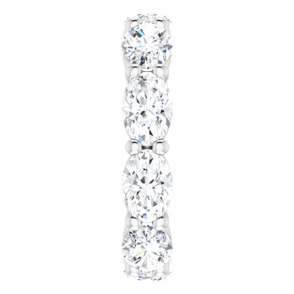 14K White Gold 3 3/4 CTW Lab-Grown Diamond Eternity Band