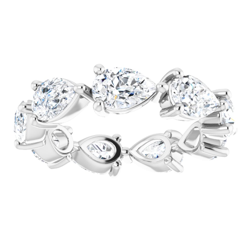 14K White Gold 2 3/4 CTW Lab-Grown Diamond Eternity Band