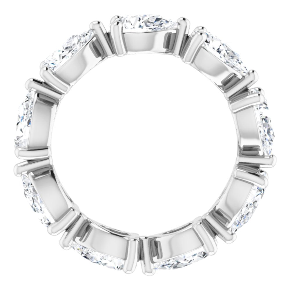 14K White Gold 2 3/4 CTW Lab-Grown Diamond Eternity Band