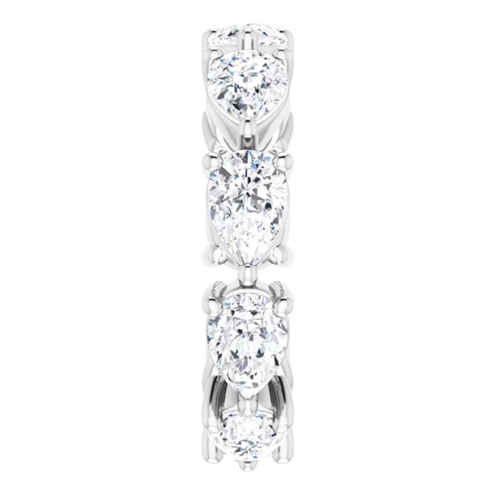 14K White Gold 2 3/4 CTW Lab-Grown Diamond Eternity Band