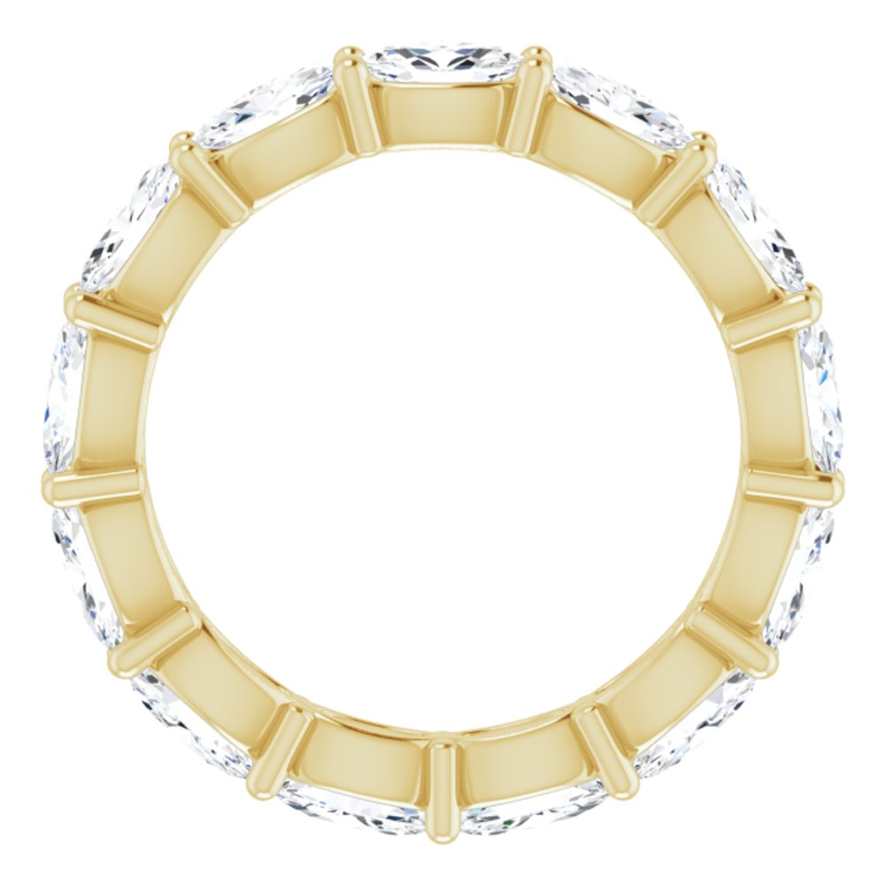 14K Yellow Gold 2 1/2 CTW Lab-Grown Diamond Eternity Band