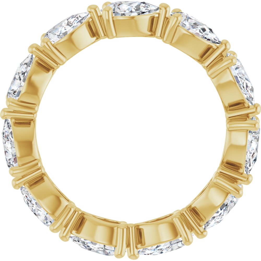 14K Yellow Gold 2 3/4 CTW Lab-Grown Diamond Eternity Band