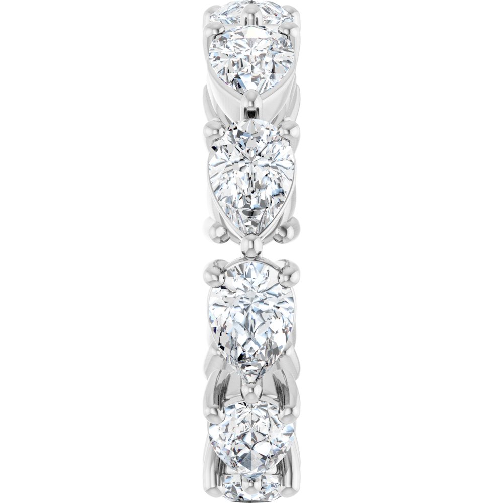 14K White Gold 3 CTW Lab-Grown Diamond Eternity Band