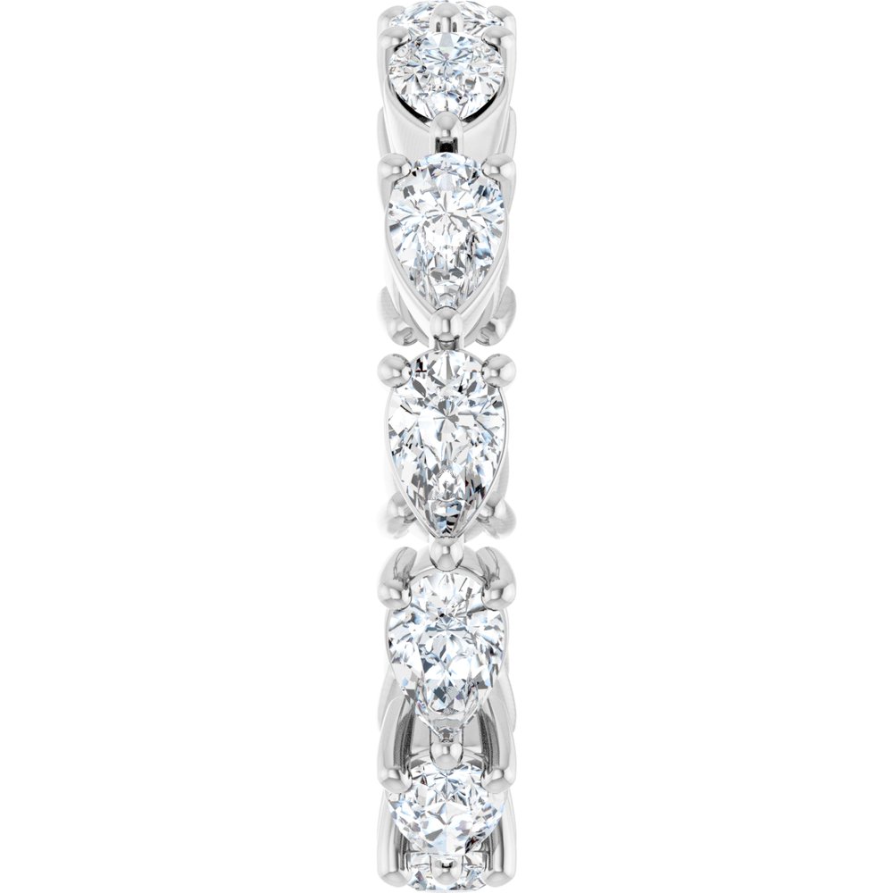 14K White Gold 2 3/8 CTW Lab-Grown Diamond Eternity Band