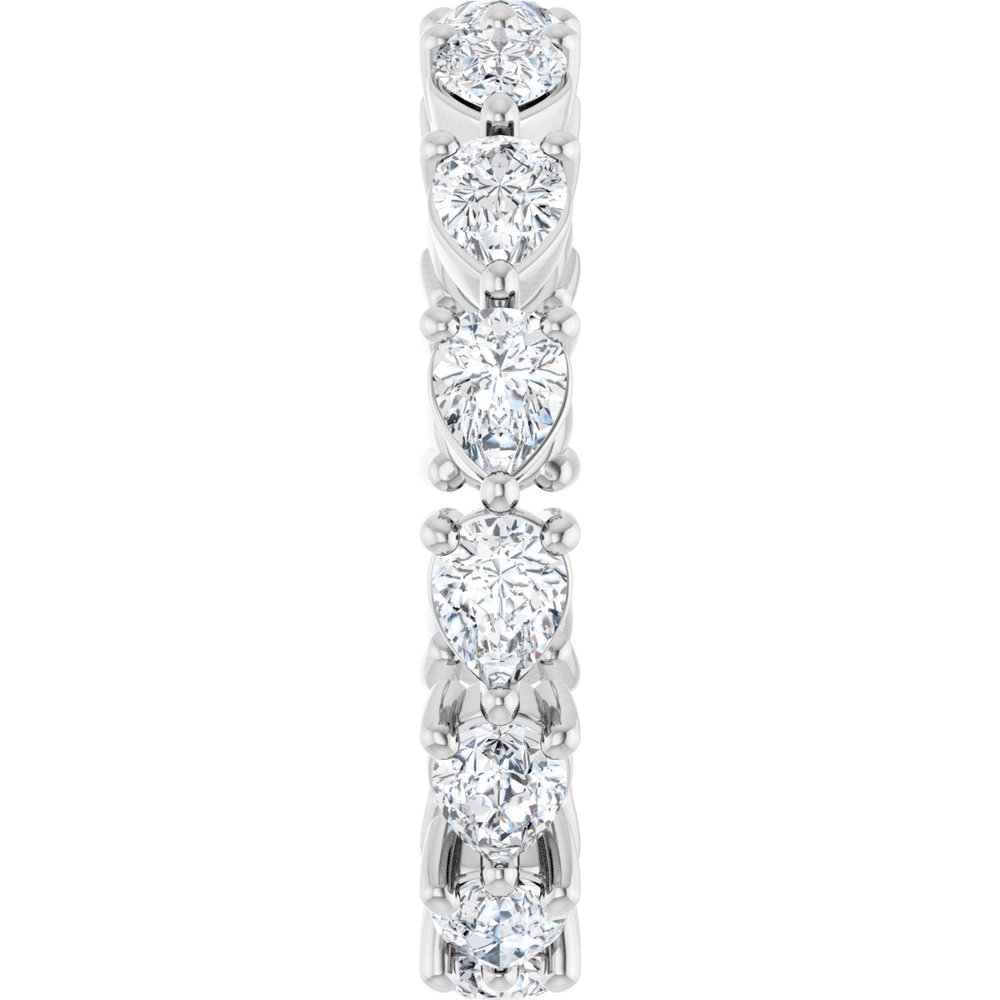 14K White Gold 2 CTW Lab-Grown Diamond Eternity Band