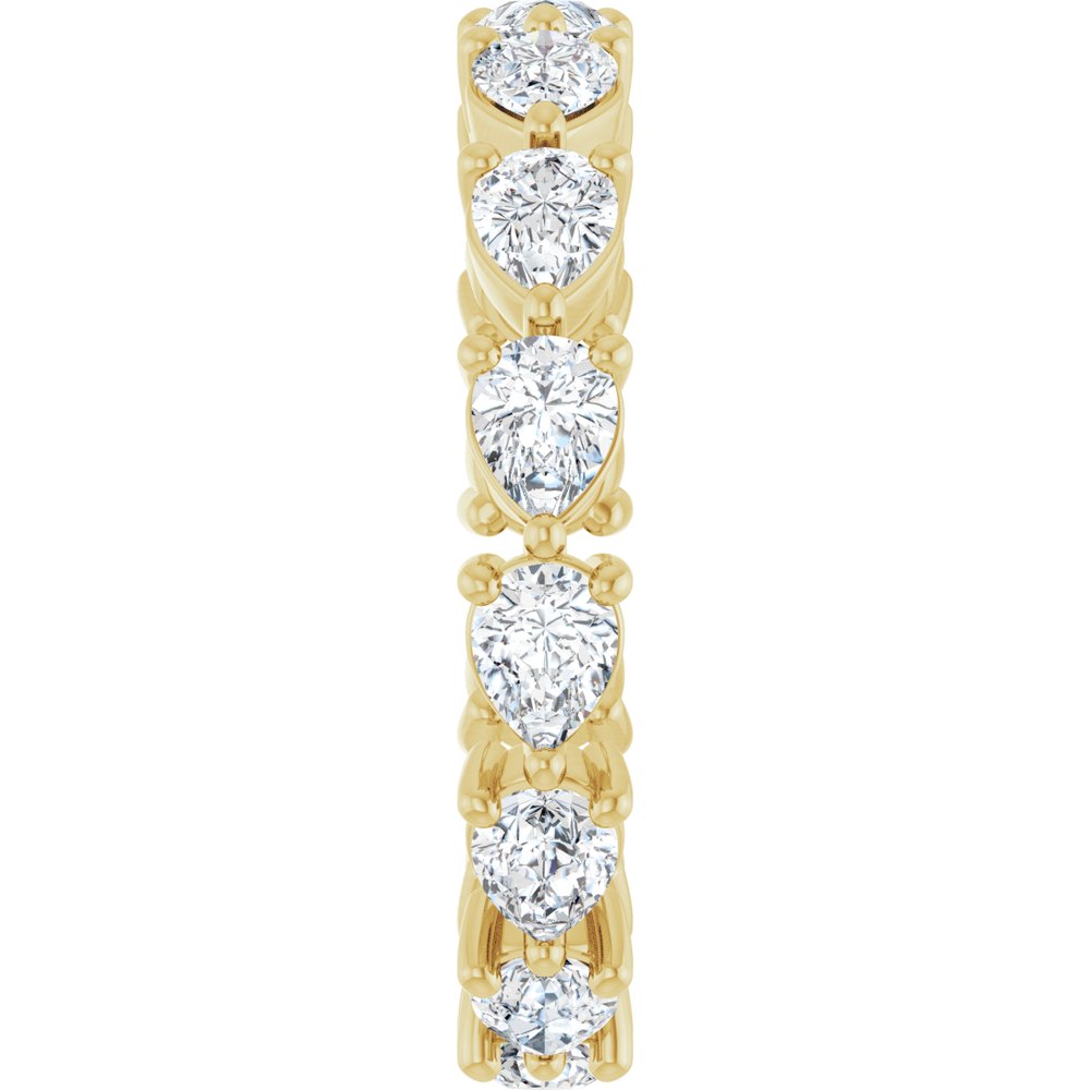 14K Yellow Gold 2 CTW Natural Diamond Eternity Band