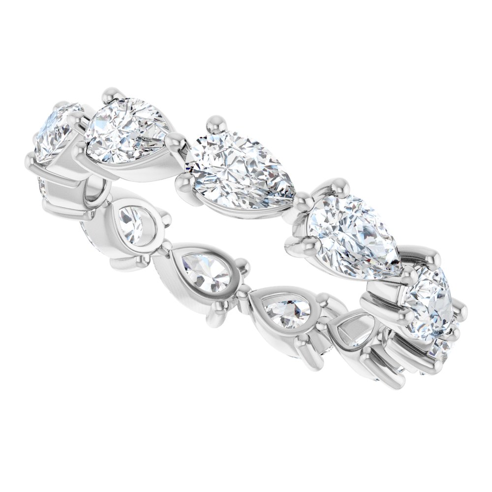 14K White Gold 2 3/4 CTW Lab-Grown Diamond Eternity Band