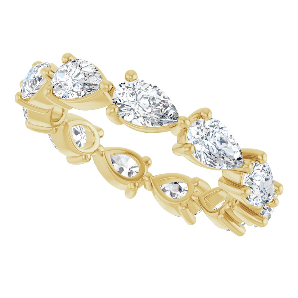 14K Yellow Gold 2 3/4 CTW Lab-Grown Diamond Eternity Band