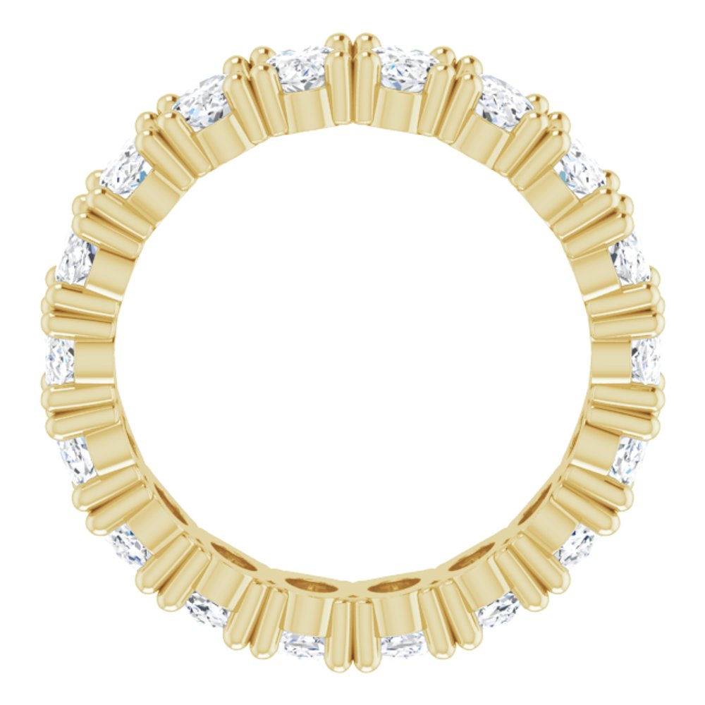 14K Yellow Gold 3 1/4 CTW Lab-Grown Diamond Eternity Band Size 5