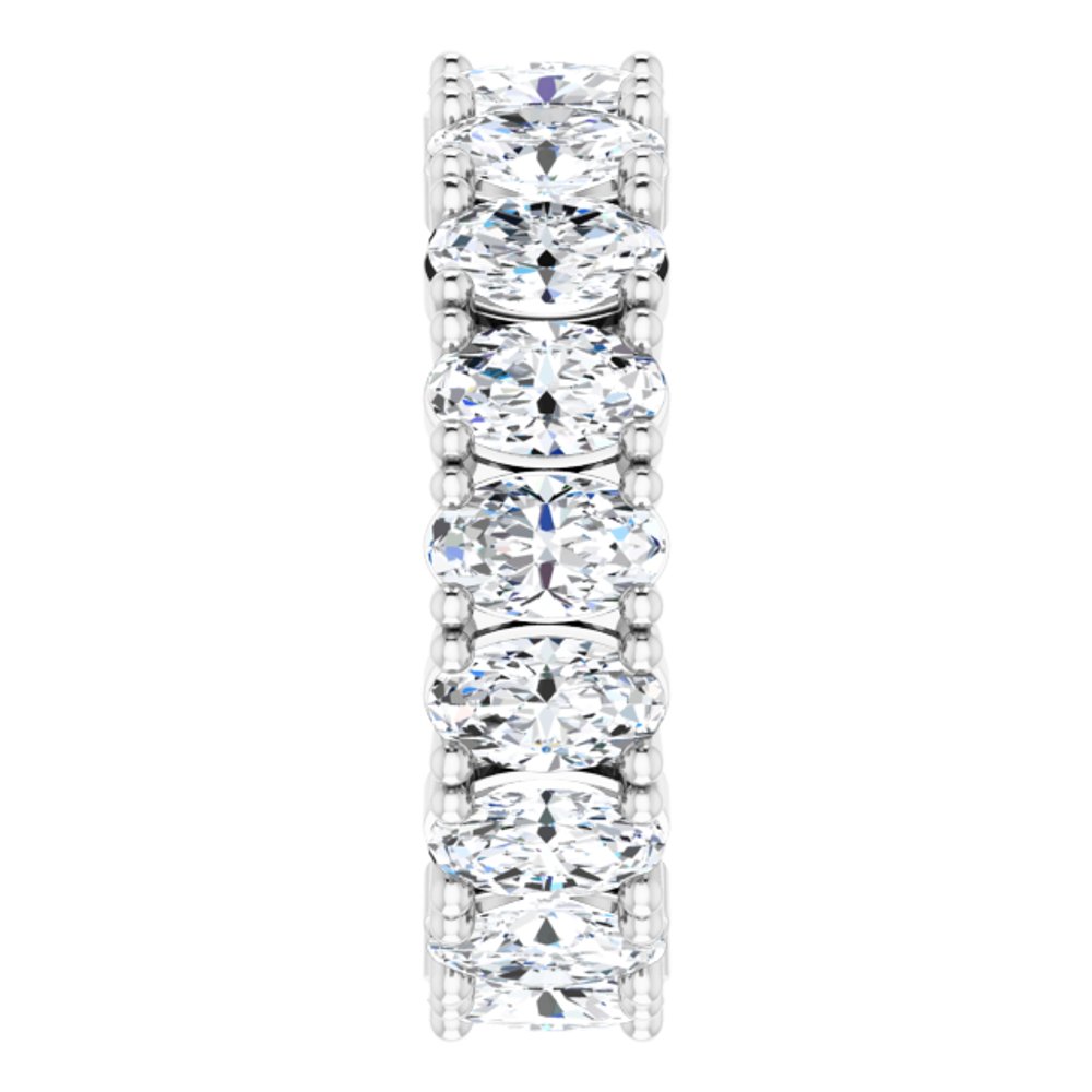 14K Yellow Gold 3 1/4 CTW Lab-Grown Diamond Eternity Band Size 5