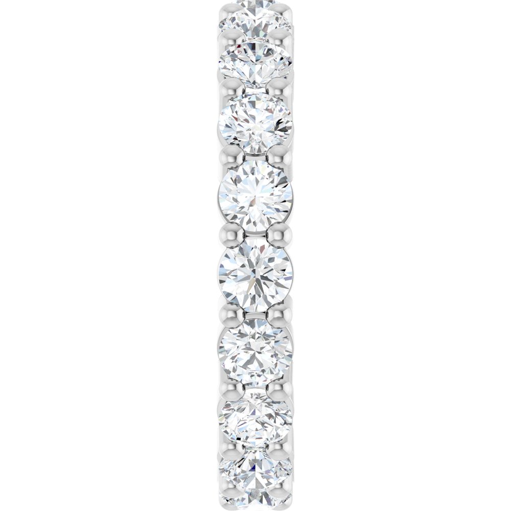 14K White Gold 2 1/4 CTW Lab-Grown Diamond Eternity Band Size 7