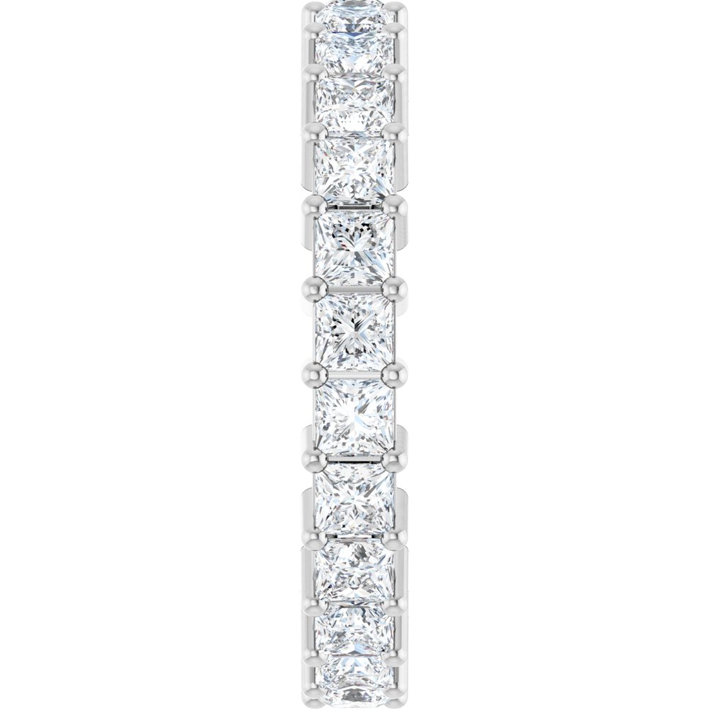 14K White Gold 2 1/3 CTW Natural Diamond Eternity Band Size 7