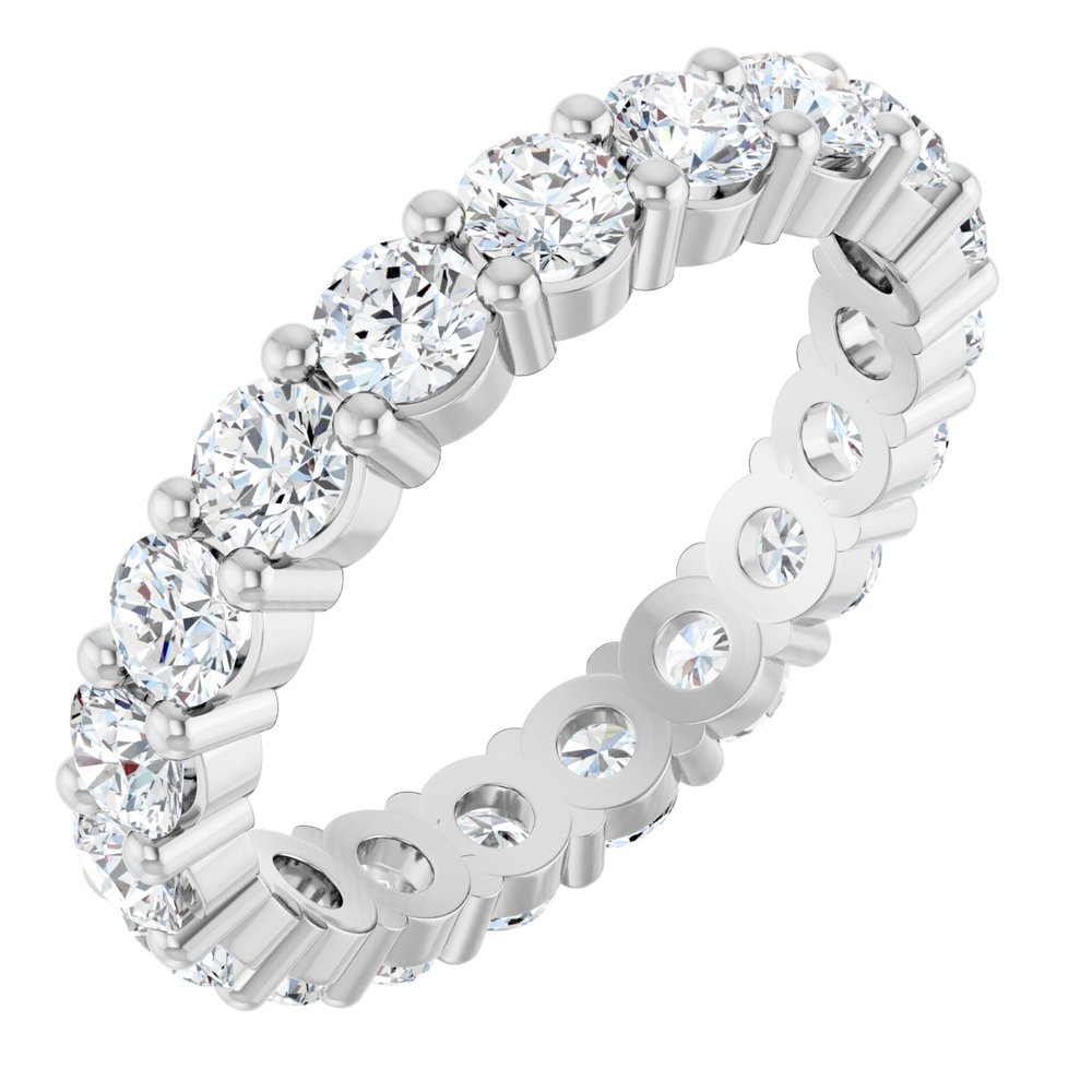 14K White Gold 2 1/4 CTW Lab-Grown Diamond Eternity Band Size 7