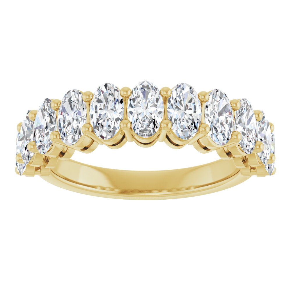 14K Yellow Gold 2 3/4 CTW Lab-Grown Diamond Anniversary Band