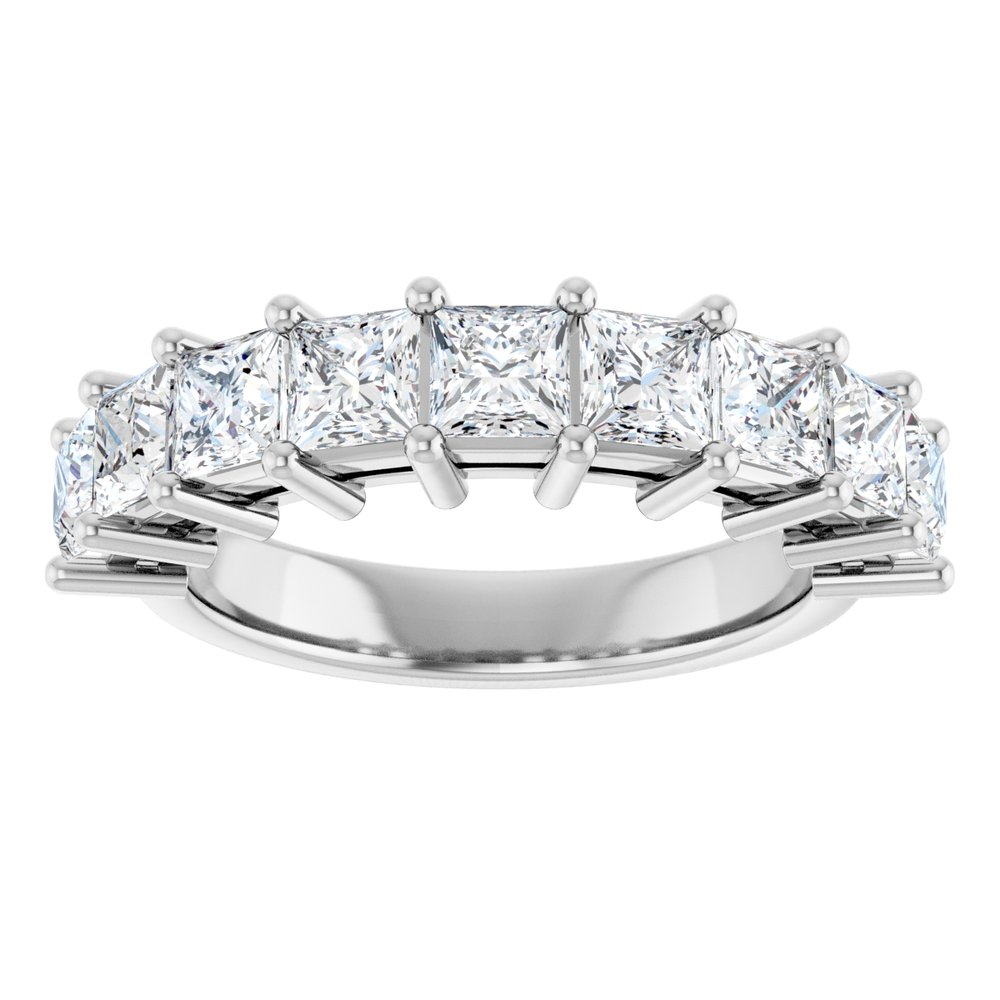 14K White Gold 2 1/4 CTW Lab-Grown Diamond Anniversary Band