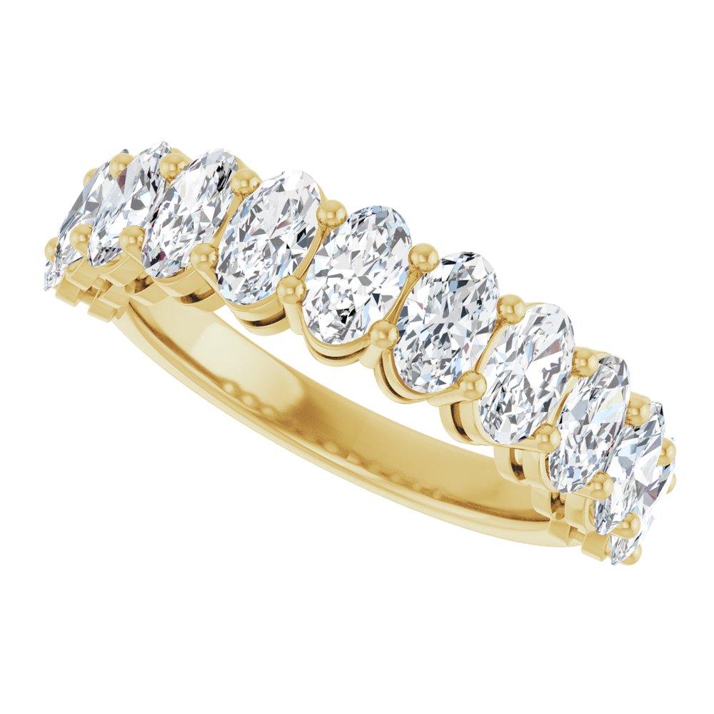 14K Yellow Gold 2 3/4 CTW Lab-Grown Diamond Anniversary Band
