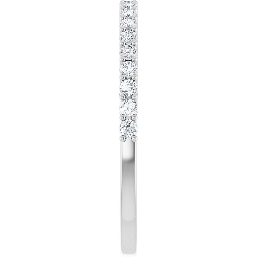 14K White Gold 1/3 CTW Lab-Grown Diamond Anniversary Band
