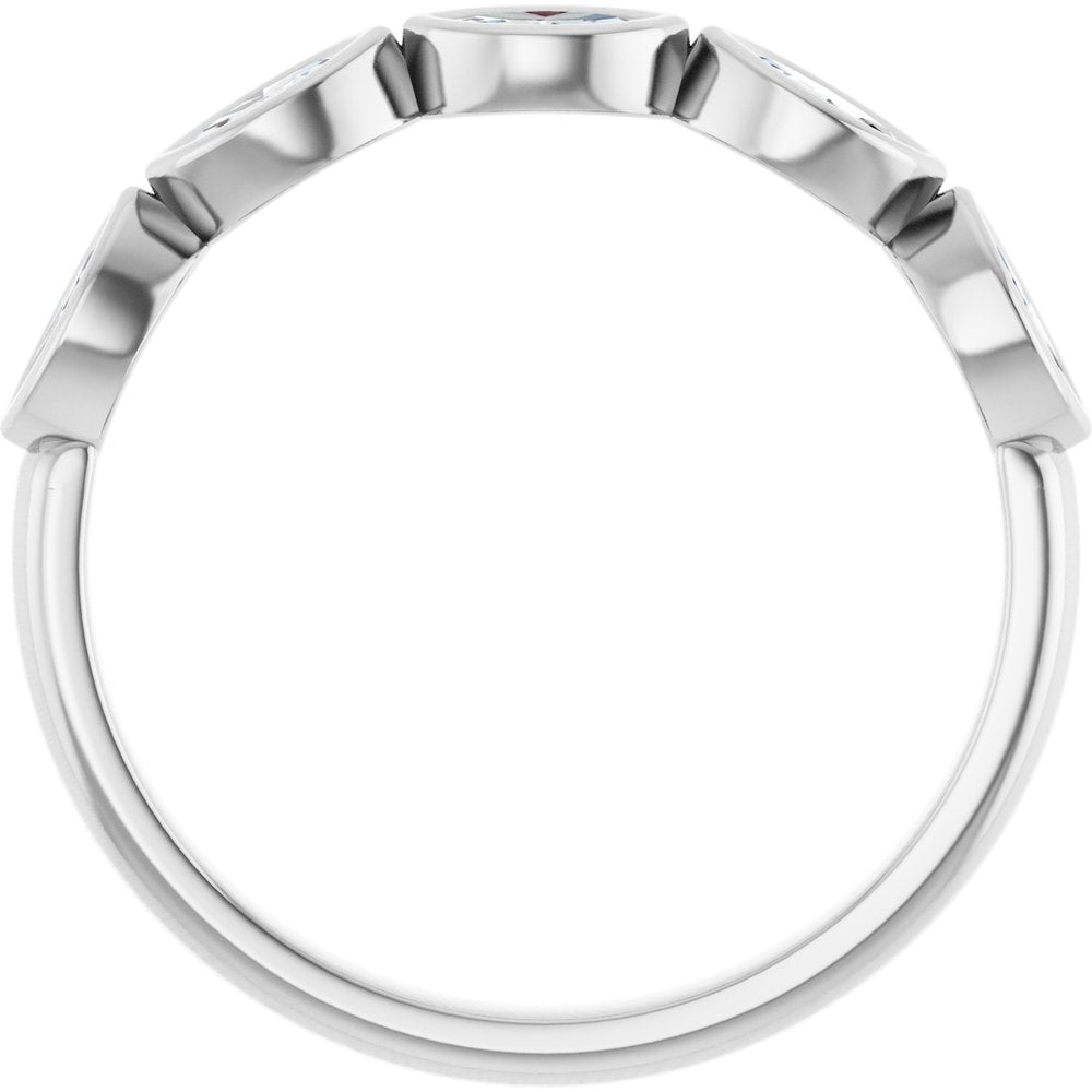 14K White Gold 1/3 CTW Lab-Grown Diamond Anniversary Band