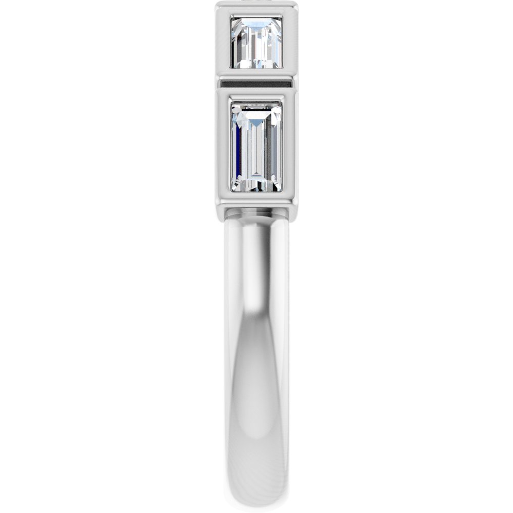 14K White Gold 1/2 CTW Lab-Grown Diamond Anniversary Band