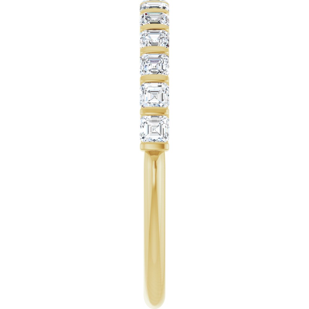 14K Yellow Gold 5/8 CTW Lab-Grown Diamond Anniversary Band