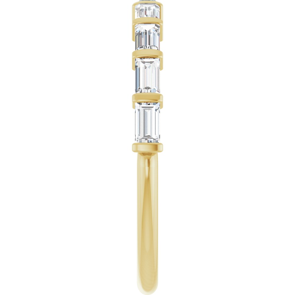 14K Yellow Gold 1/2 CTW Lab-Grown Diamond Anniversary Band